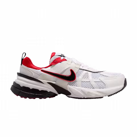 Nike Wmns V2K Run 'Metallic Summit White University Red'
