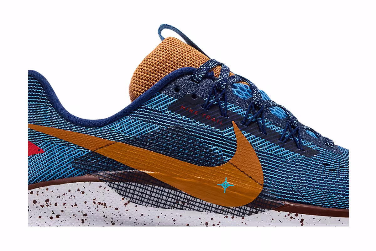 Nike Pegasus Trail 5 Blue Void Monarch, view 3