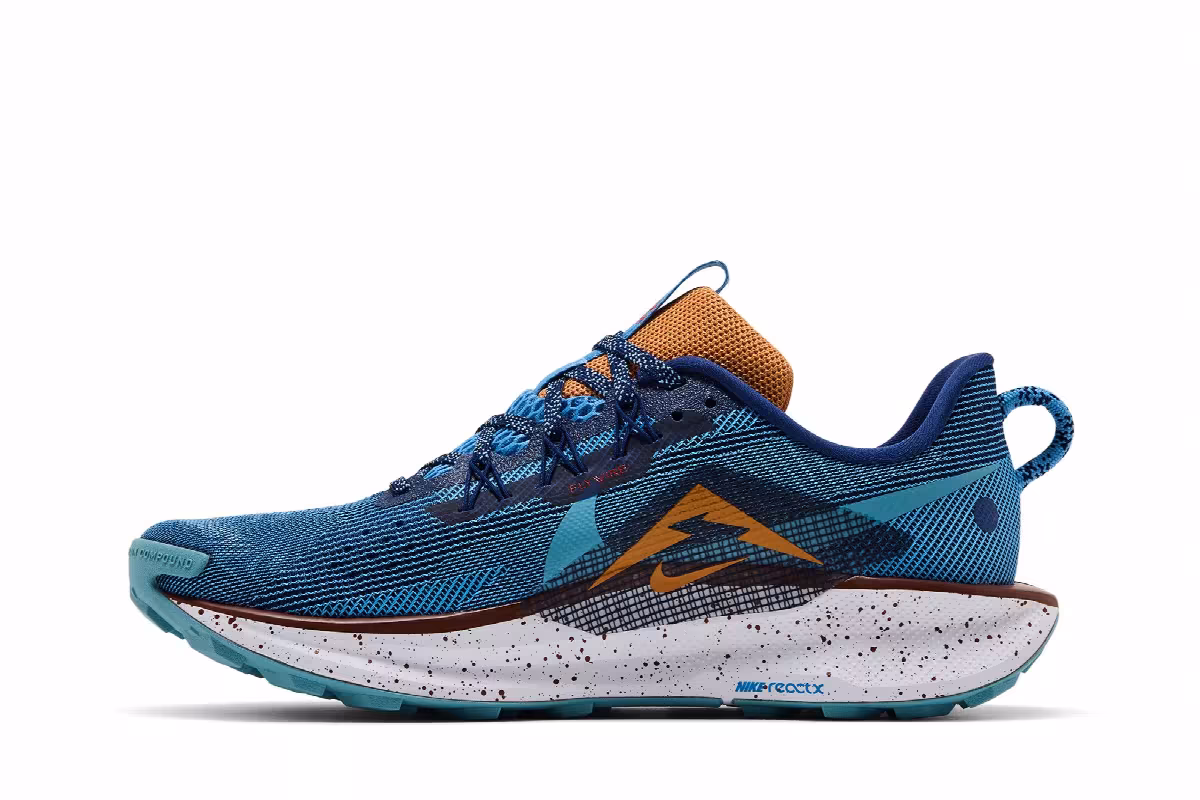 Nike Pegasus Trail 5 Blue Void Monarch, view 4