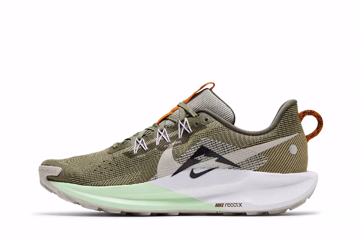 Nike Pegasus Trail 5 Medium Olive, view 4