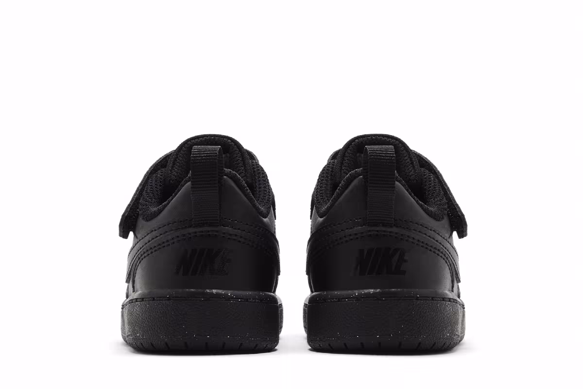 Nike Court Borough Low Recraft TD Triple Black, view 7