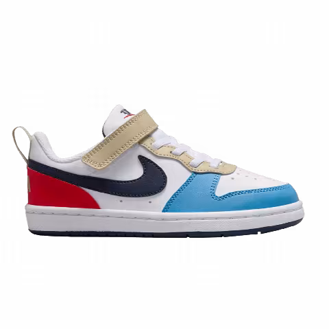 Nike Court Borough Low Recraft PS 'White Thunder Blue Light Crimson'