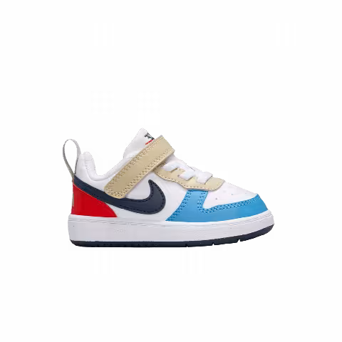 Nike Court Borough Low Recraft TD 'White Thunder Blue Light Crimson'