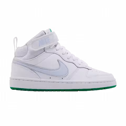 Nike Court Borough Mid 2 GS 'White Stadium Green'