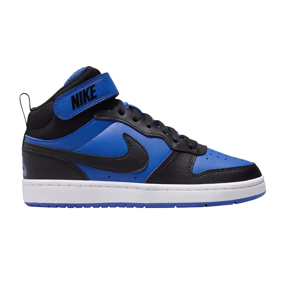 Nike Court Borough Mid 2 GS Black Game Royal