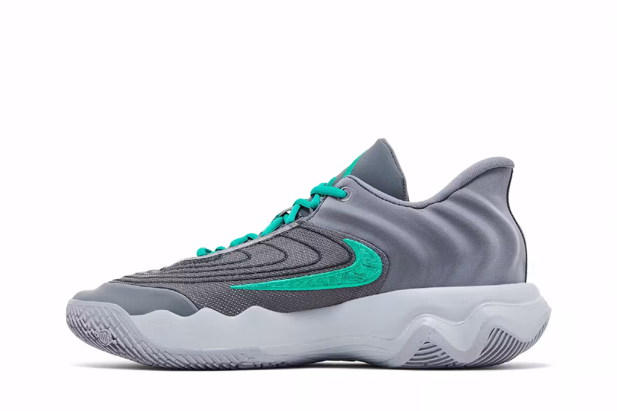 Nike Giannis Immortality 4 Smoke Grey Stadium Green, view 4