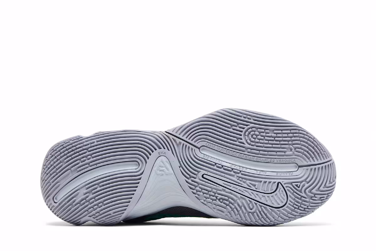 Nike Giannis Immortality 4 Smoke Grey Stadium Green, view 5