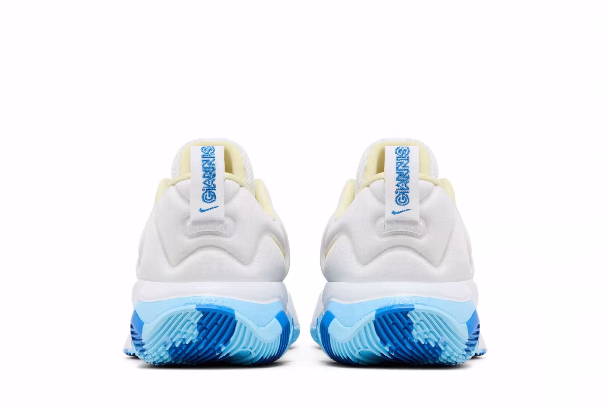 Nike Giannis Immortality 3 White Light Photo Blue, view 7
