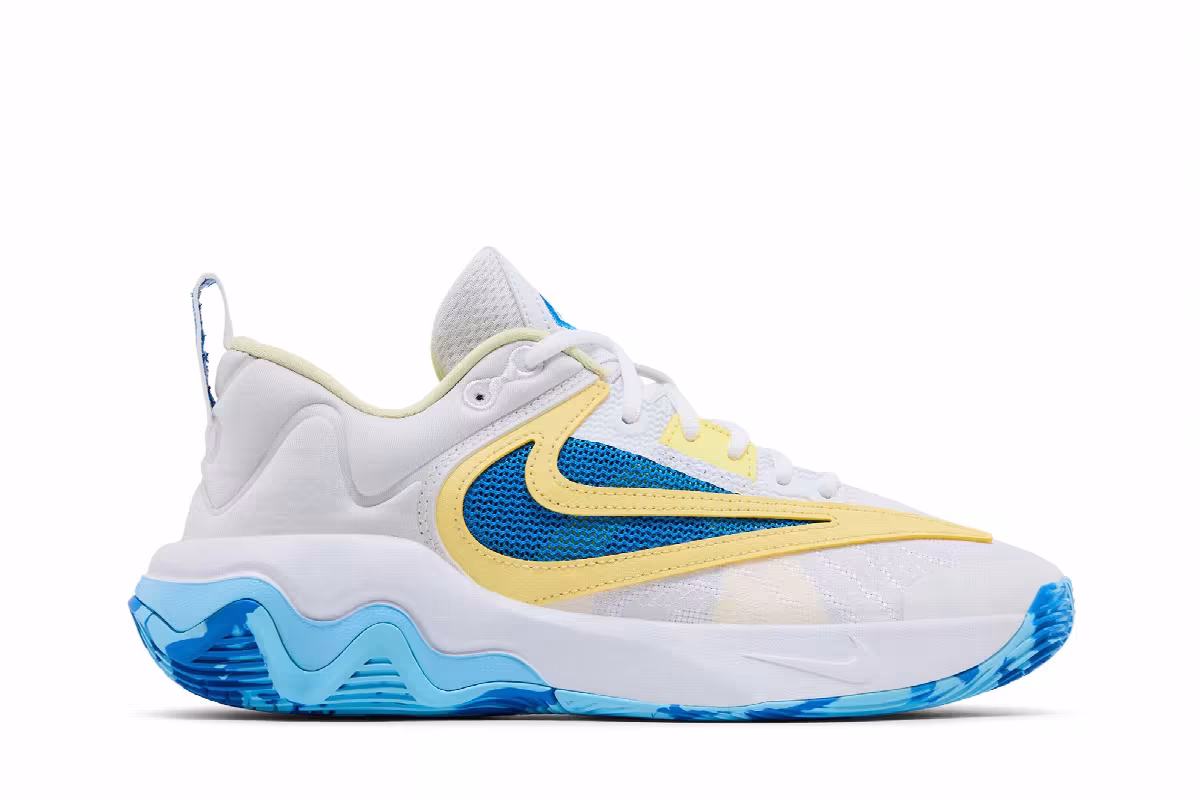 Nike Giannis Immortality 3 EP White Light Photo Blue, view 2