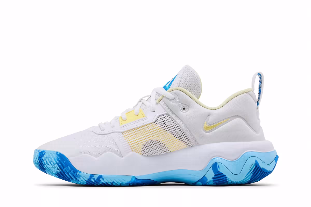 Nike Giannis Immortality 3 EP White Light Photo Blue, view 4