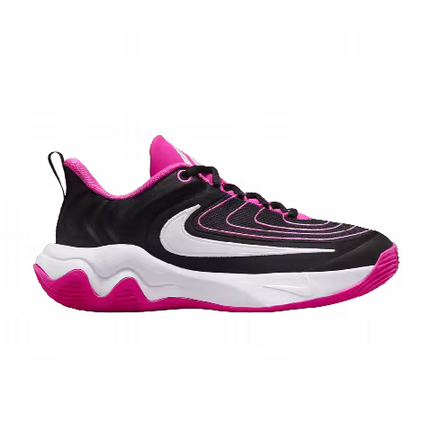 Nike Giannis Immortality 4 GS 'Black Laser Fuchsia'