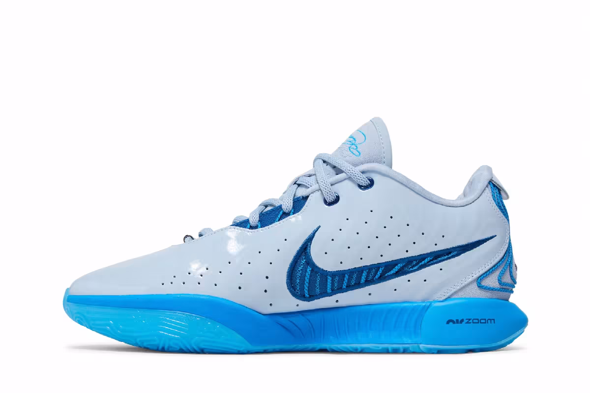 Nike LeBron 21 Light Armory Blue, view 4