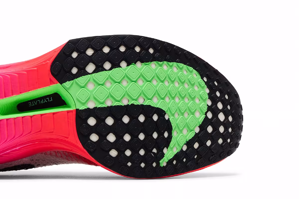 Nike Women's ZoomX VaporFly Next% 3 White Crimson Pink, view 6