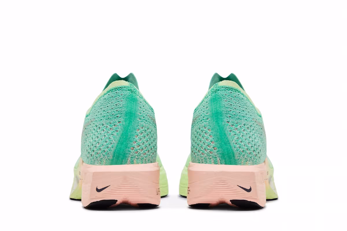 Nike Women's ZoomX VaporFly Next% 3 Mint Foam Sunset Tint, view 7