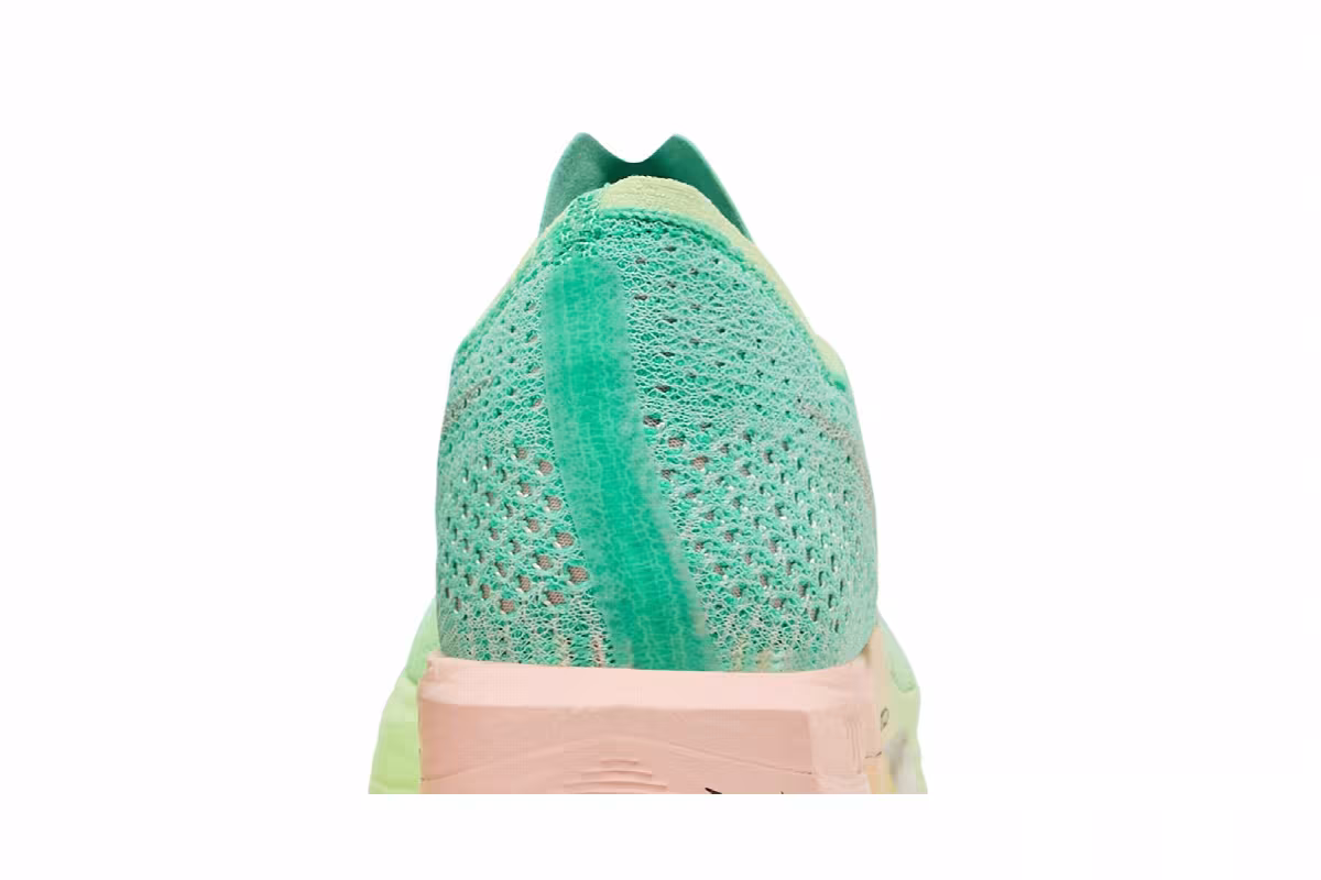 Nike Women's ZoomX VaporFly Next% 3 Mint Foam Sunset Tint, view 8