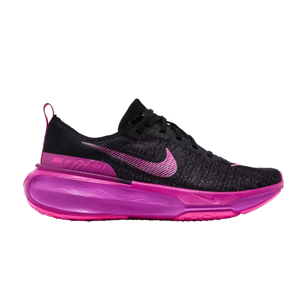 Nike ZoomX Invincible Run Flyknit 3 Black Vivid Grape
