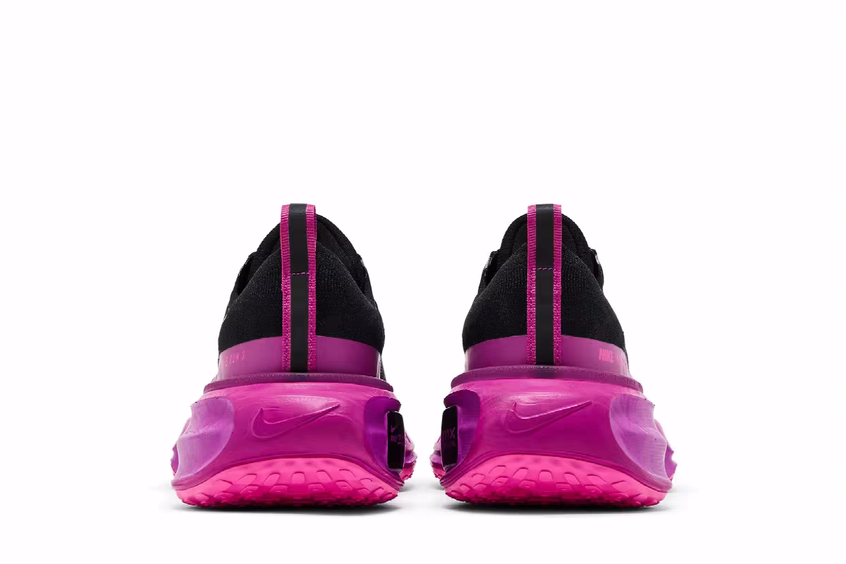 Nike ZoomX Invincible Run Flyknit 3 Black Vivid Grape, view 7