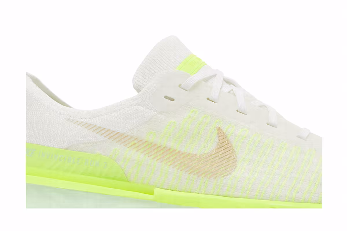 Nike ZoomX Invincible Run Flyknit 3 Volt Sail, view 3