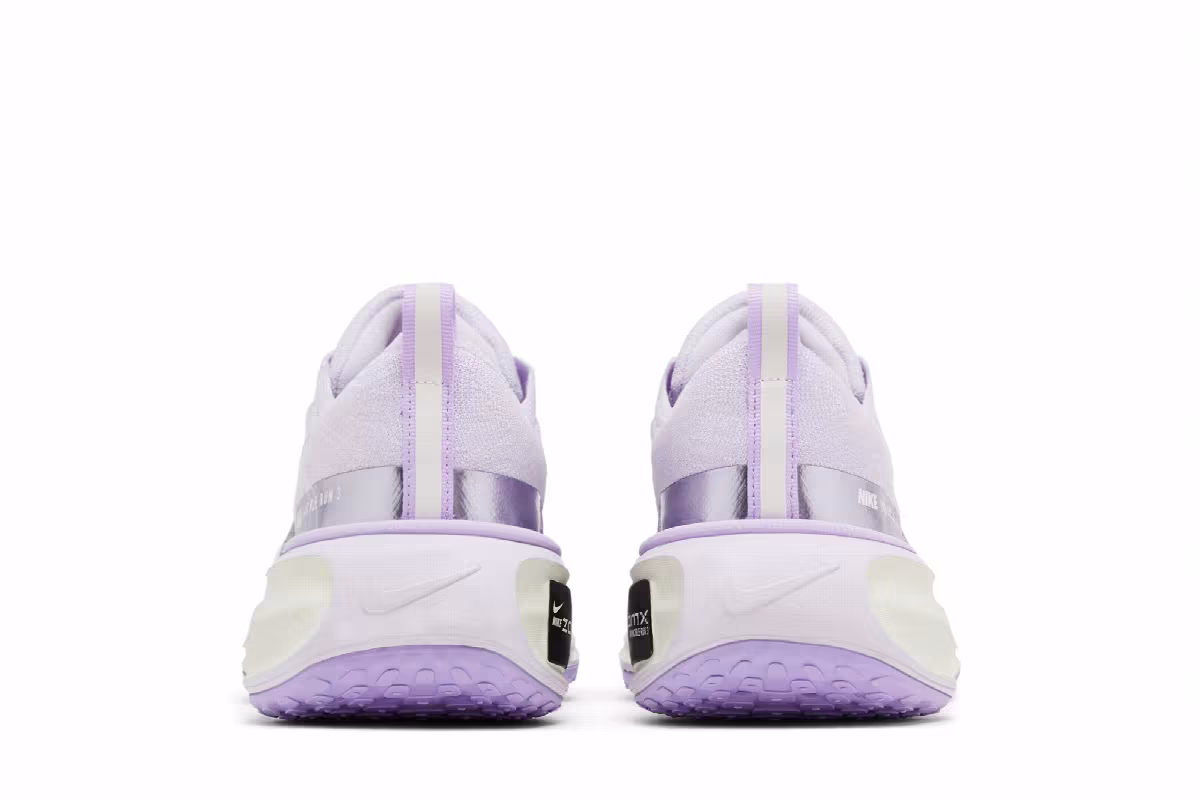 Nike Women's ZoomX Invincible 3 Barely Grape Black, view 7