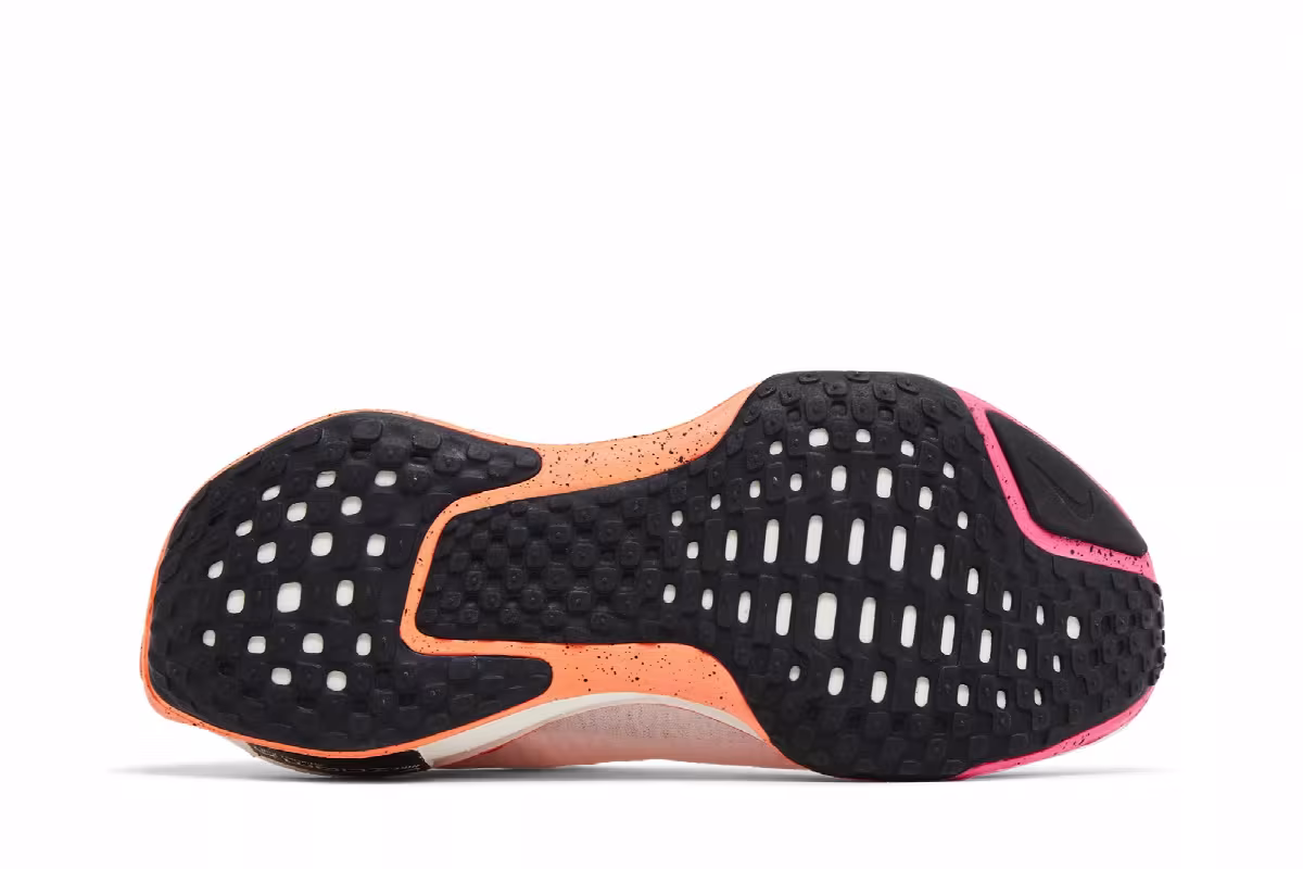 Nike Women's ZoomX Invincible Run Flyknit 3 White Mango Pink, view 5