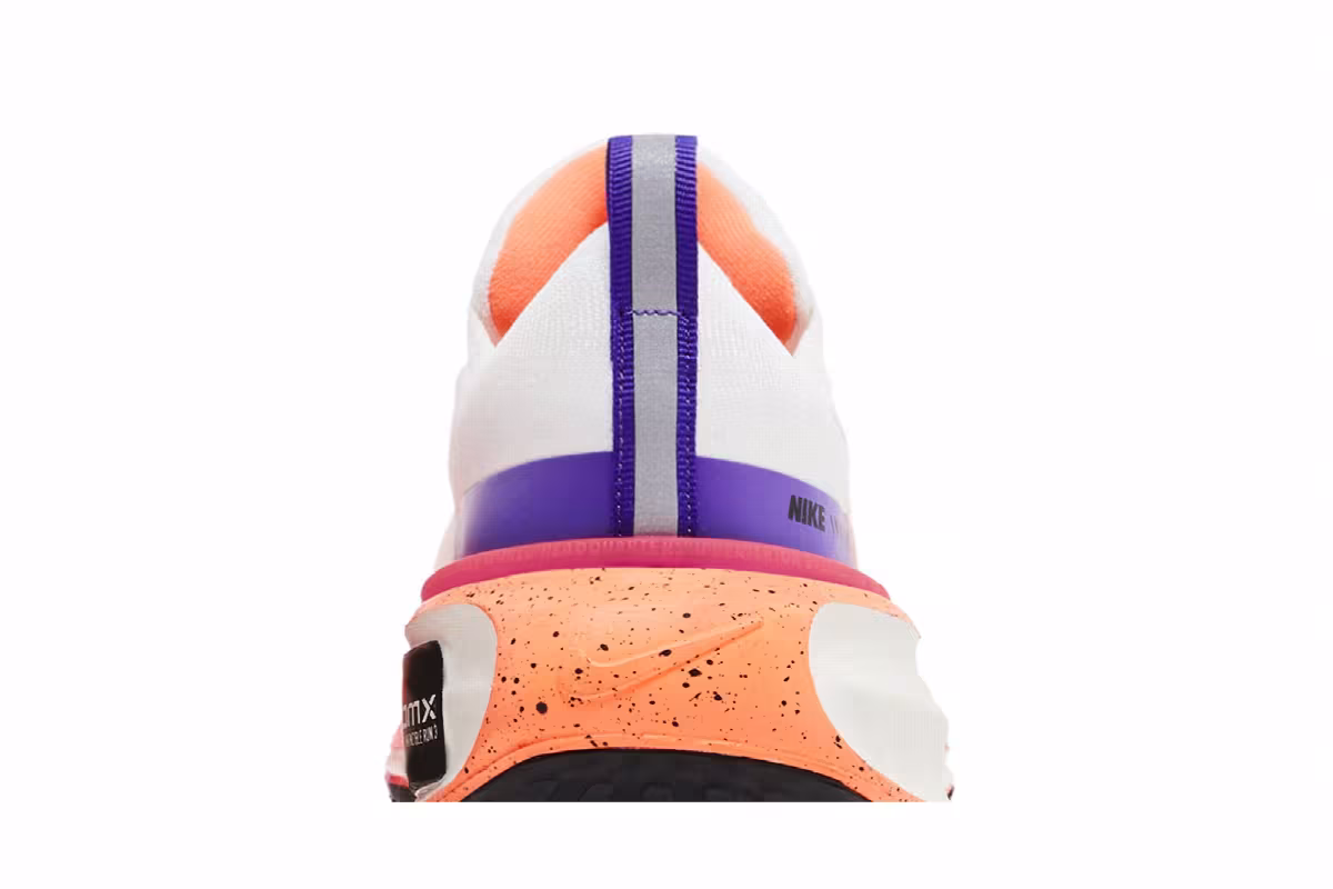 Nike Women's ZoomX Invincible Run Flyknit 3 White Mango Pink, view 8