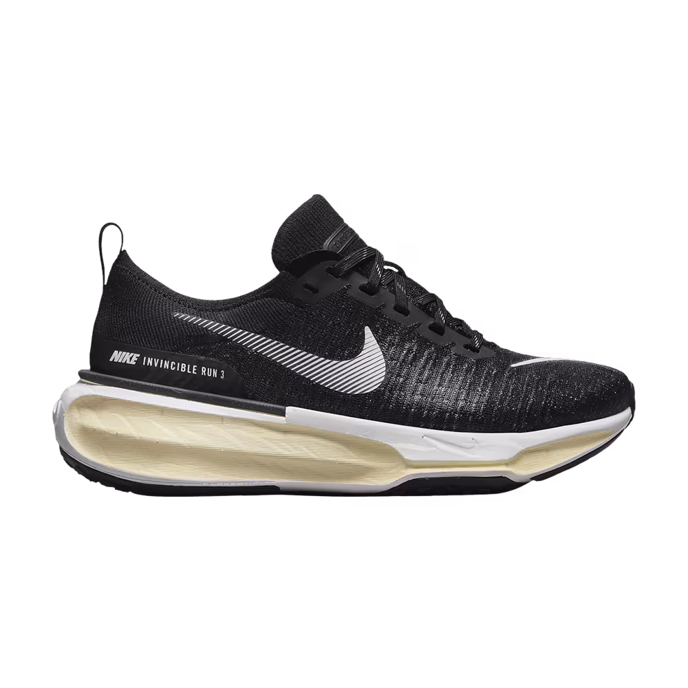 Nike Women's ZoomX Invincible 3 Extra Wide Black White