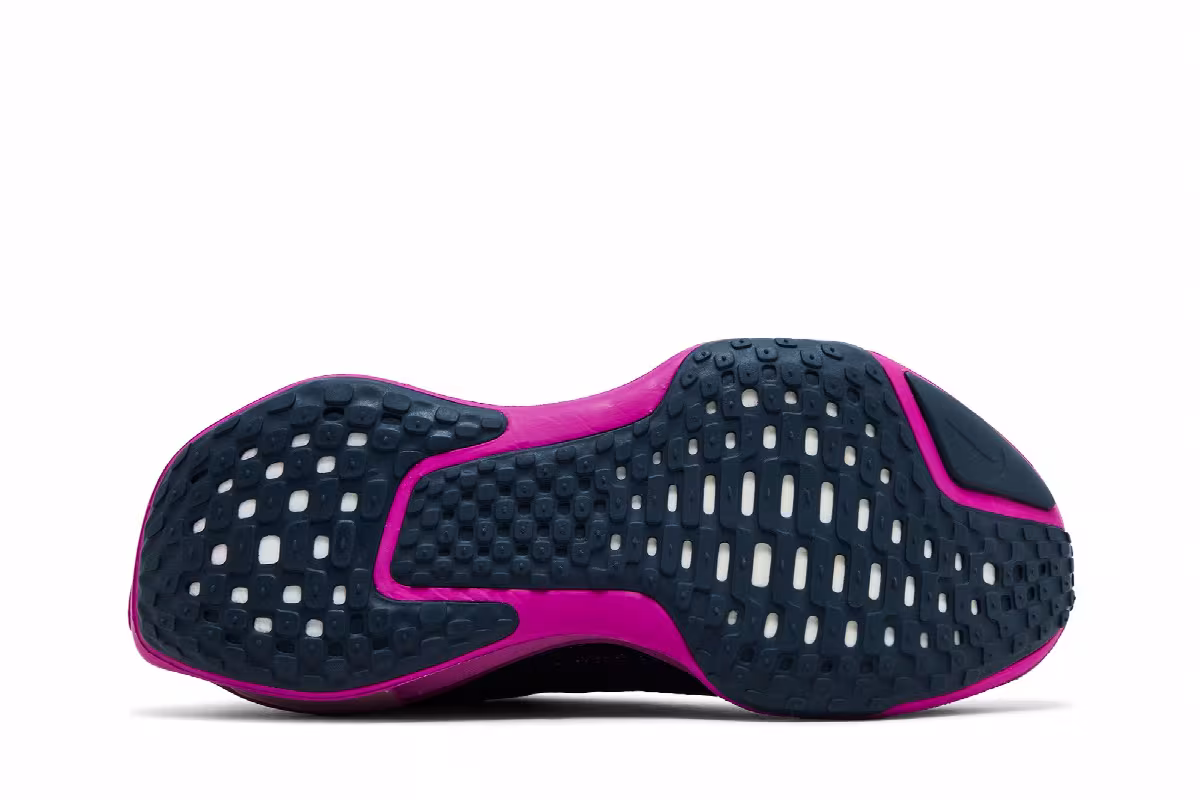 Nike Women's ZoomX Invincible 3 Armory Navy Vivid Grape, view 5
