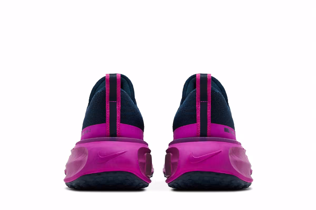 Nike Women's ZoomX Invincible 3 Armory Navy Vivid Grape, view 7