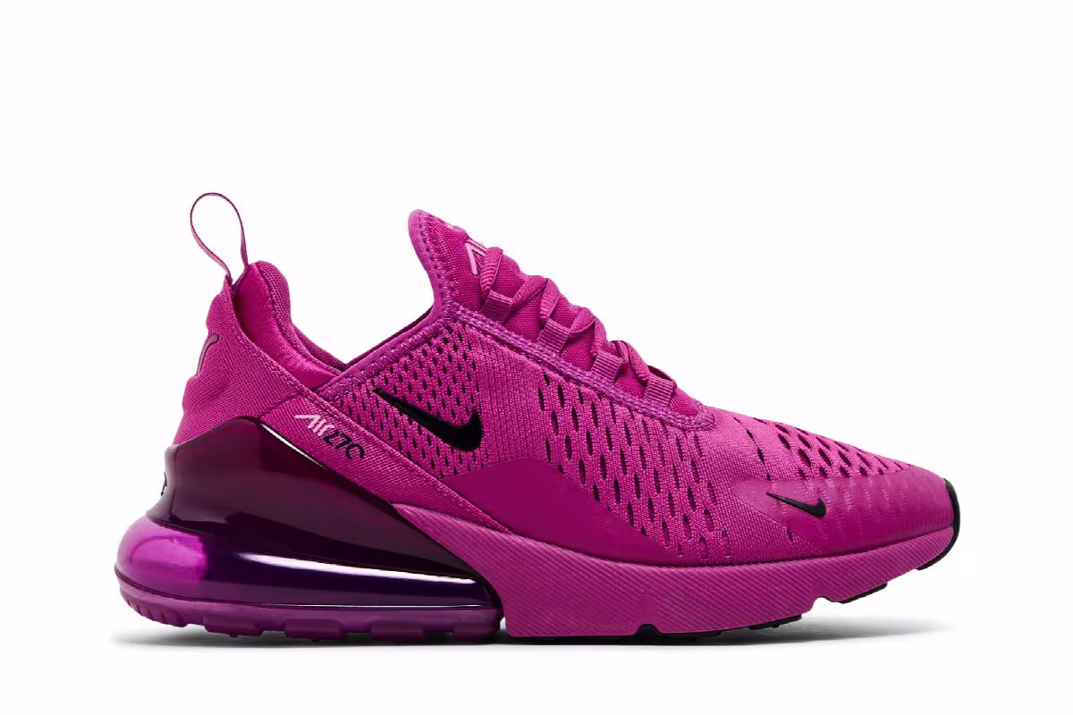 Nike Women's Air Max 270 Hot Fuchsia, view 2
