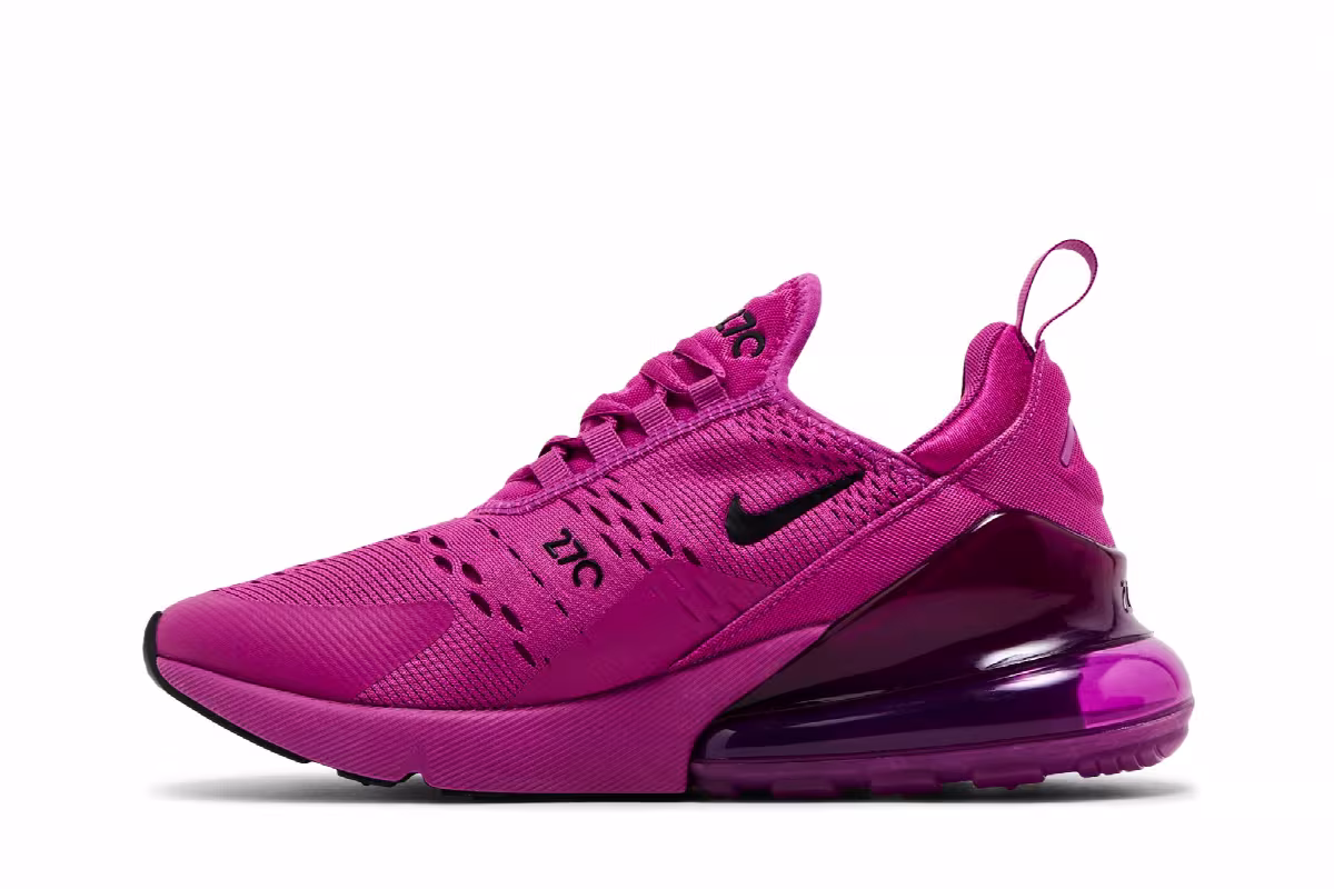 Nike Women's Air Max 270 Hot Fuchsia, view 4
