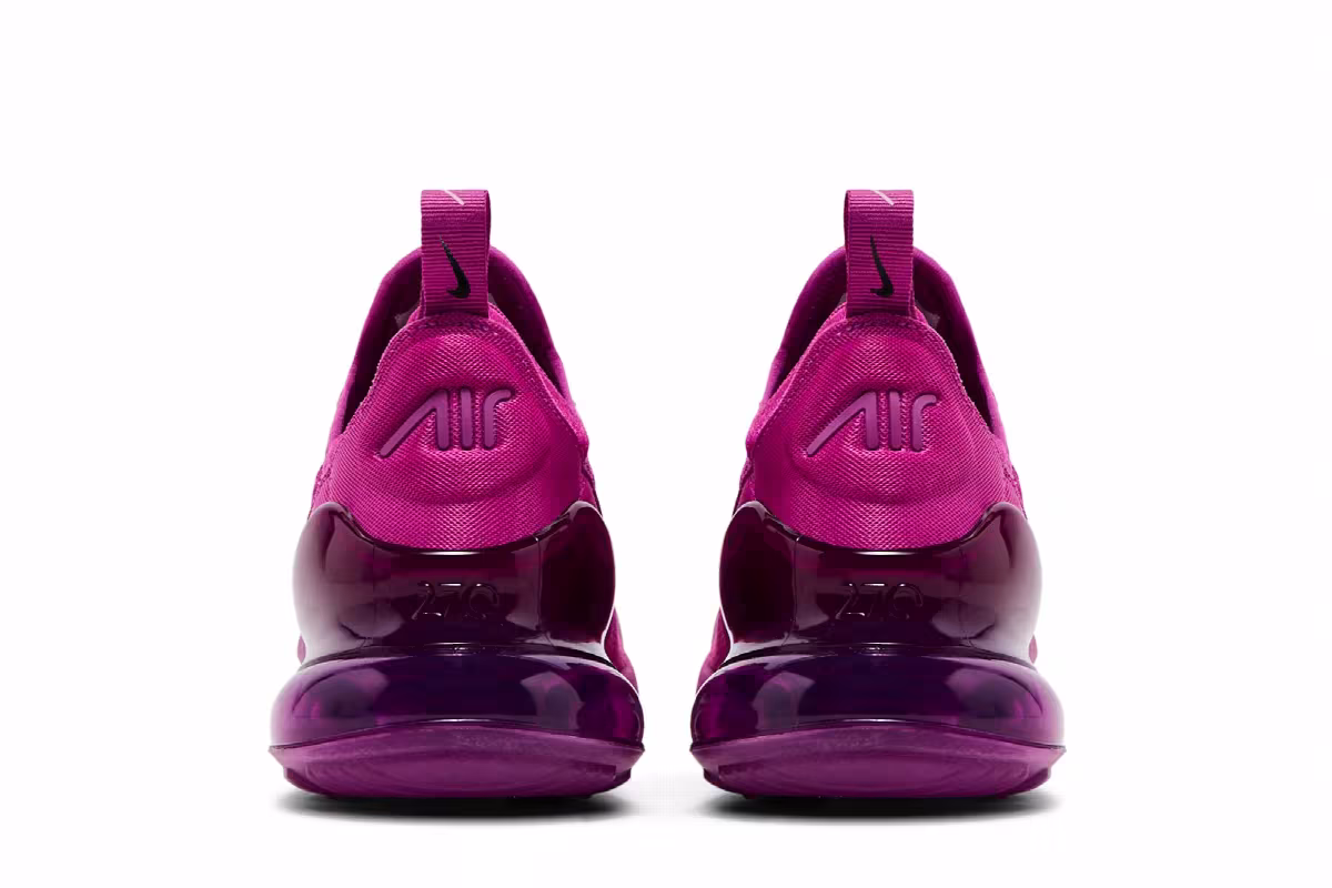 Nike Women's Air Max 270 Hot Fuchsia, view 7