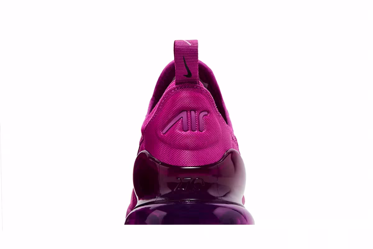 Nike Women's Air Max 270 Hot Fuchsia, view 8