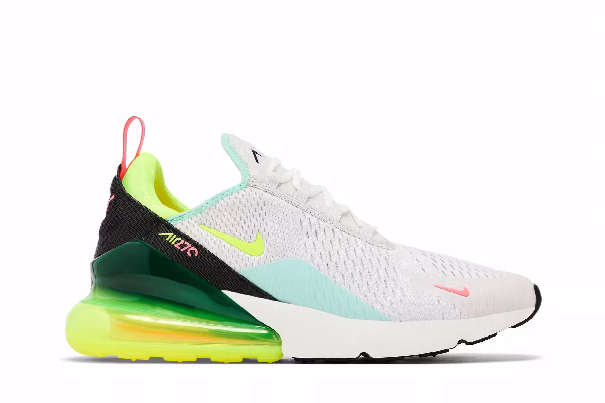 Nike Air Max 270 Vast Grey Hot Lava, view 2