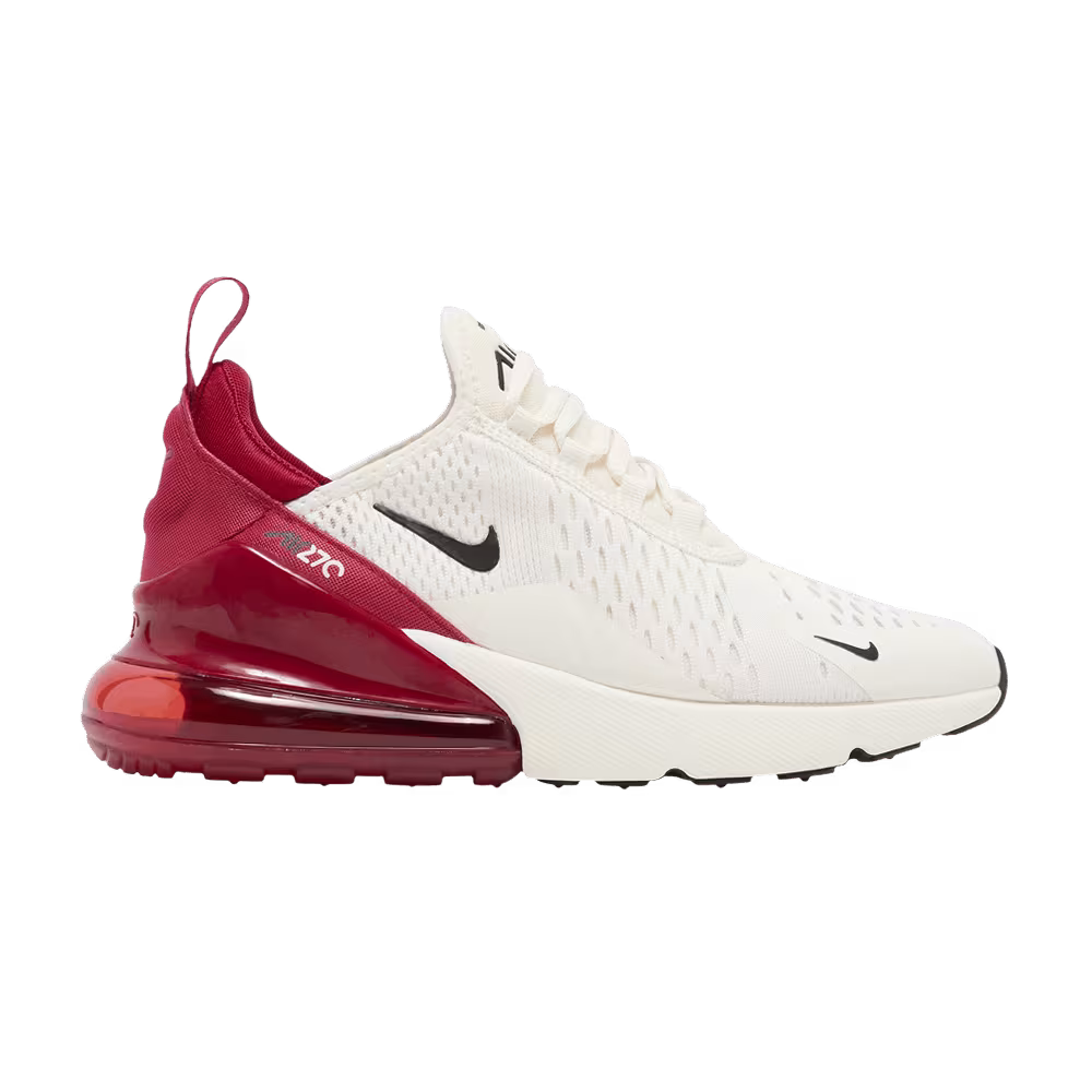Nike Women's Air Max 270 Sail Gym Red