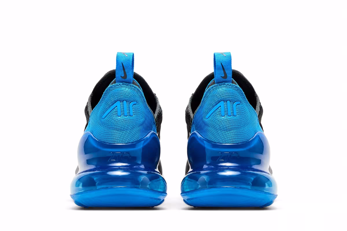 Nike Air Max 270 Anthracite Photo Blue, view 7