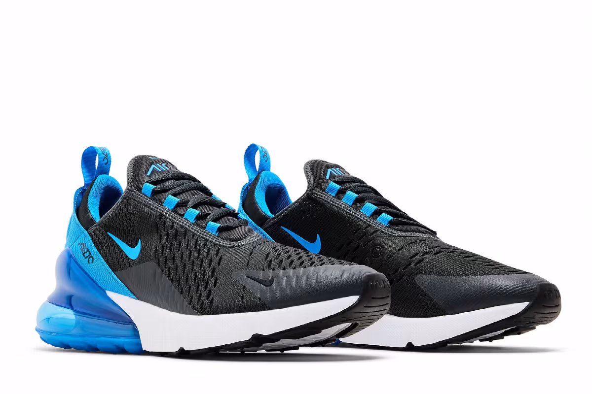 Nike Air Max 270 Anthracite Photo Blue, view 9