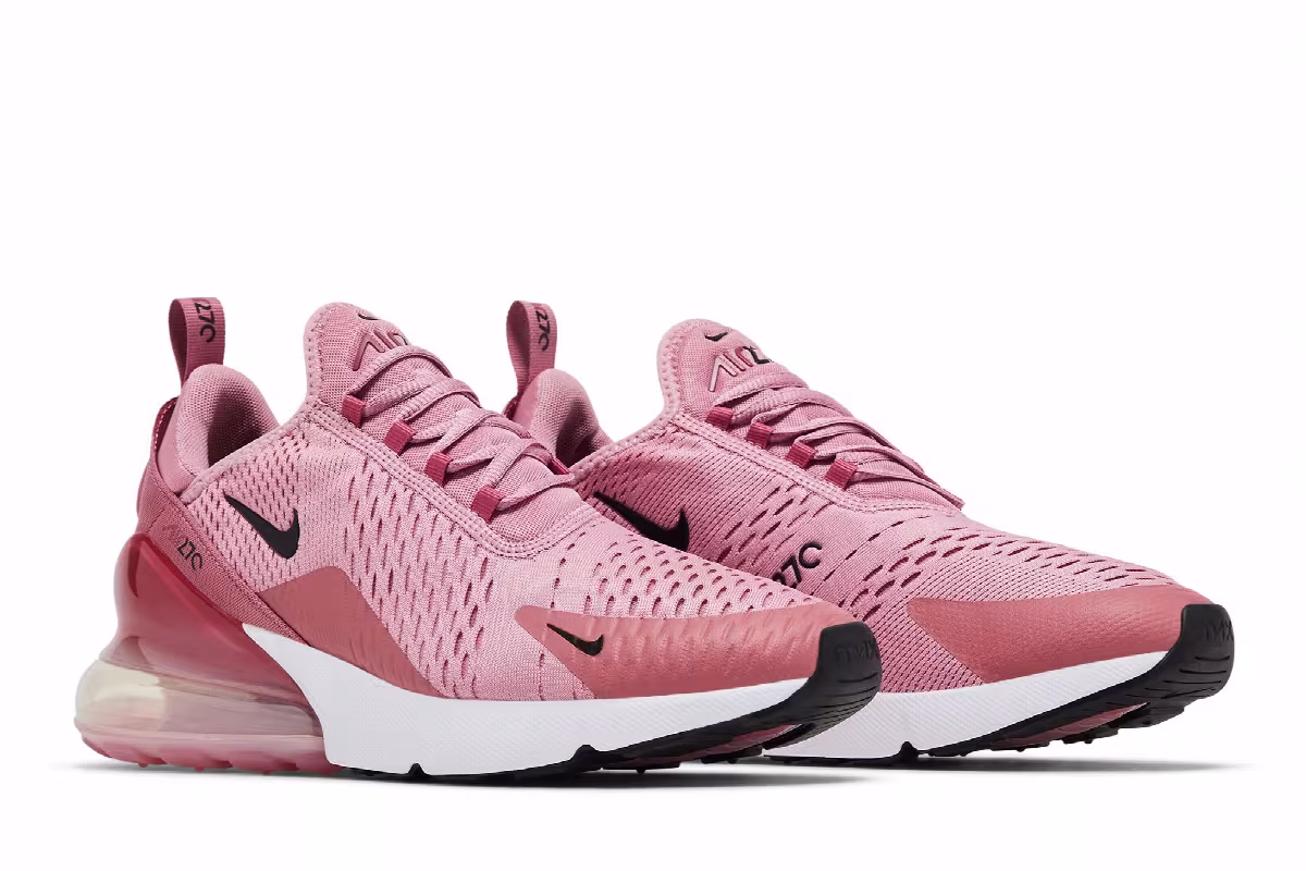 Nike Women's Air Max 270 Elemental Pink, view 9
