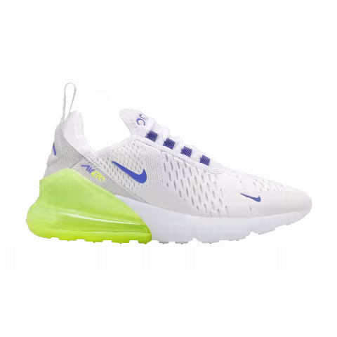 Nike Air Max 270 GS 'White Volt Blue'