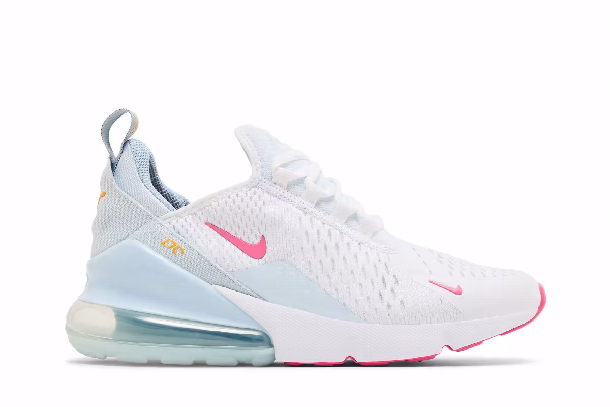 Nike Air Max 270 GS White Pinksicle, view 2