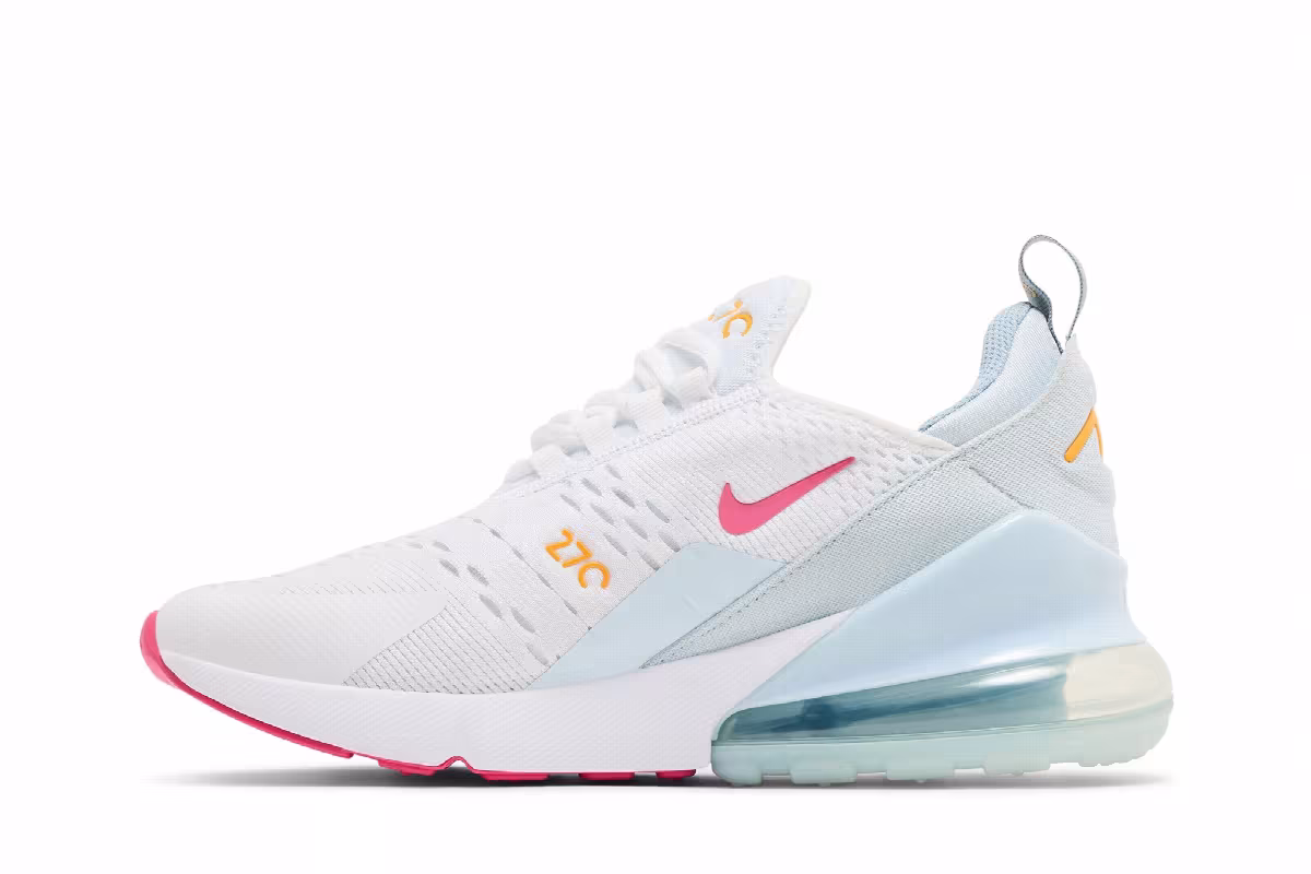 Nike Air Max 270 GS White Pinksicle, view 4