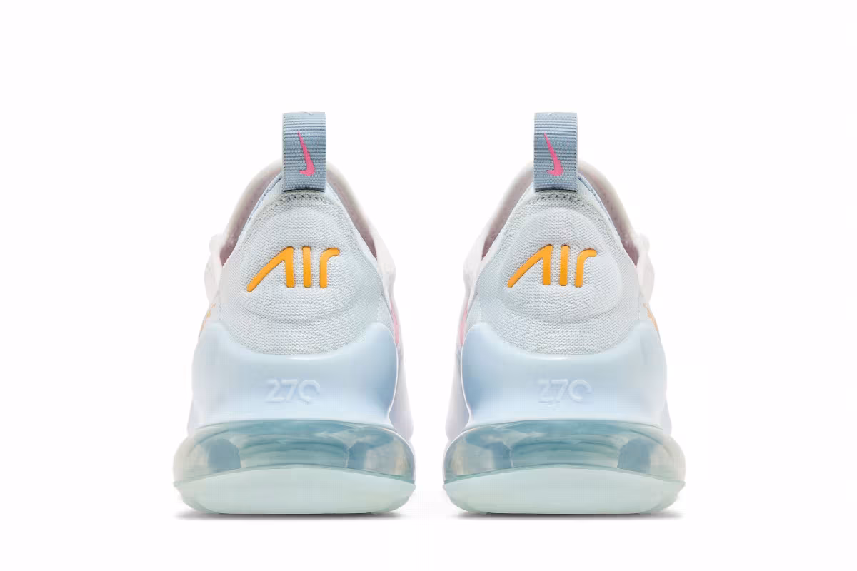 Nike Air Max 270 GS White Pinksicle, view 7
