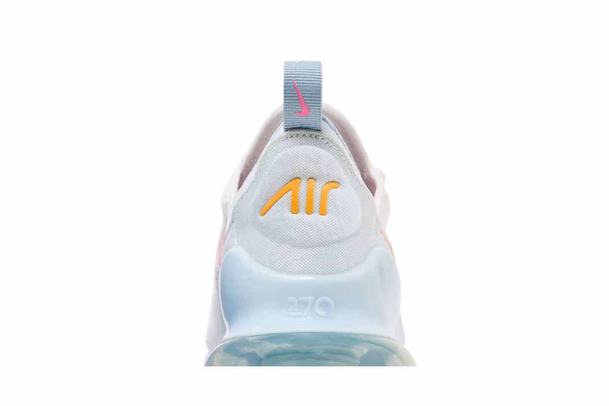 Nike Air Max 270 GS White Pinksicle, view 8
