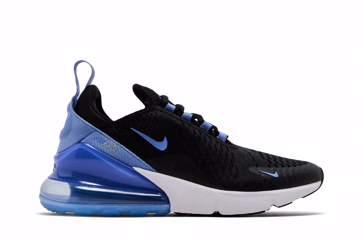 Nike Women's Air Max 270 Black Royal Pulse, view 2