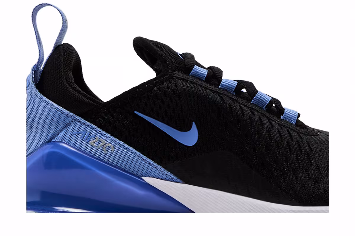 Nike Women's Air Max 270 Black Royal Pulse, view 3