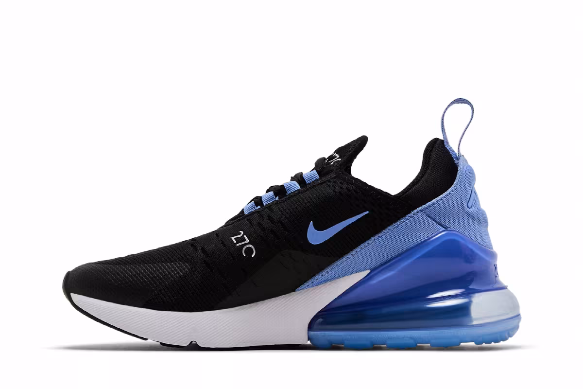 Nike Women's Air Max 270 Black Royal Pulse, view 4