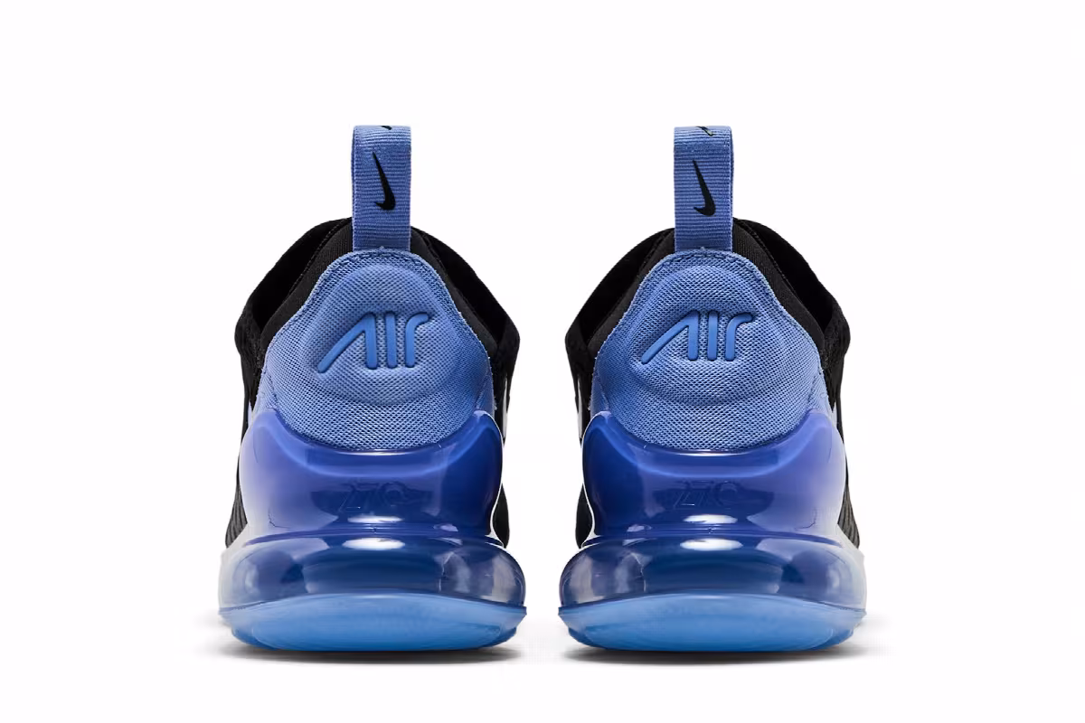 Nike Women's Air Max 270 Black Royal Pulse, view 7