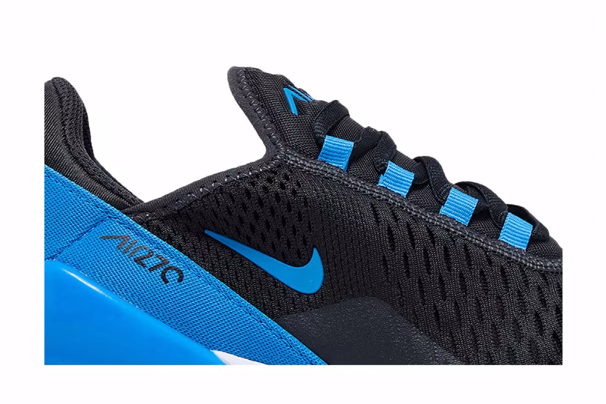 Nike Air Max 270 GS Anthracite Light Photo Blue, view 3