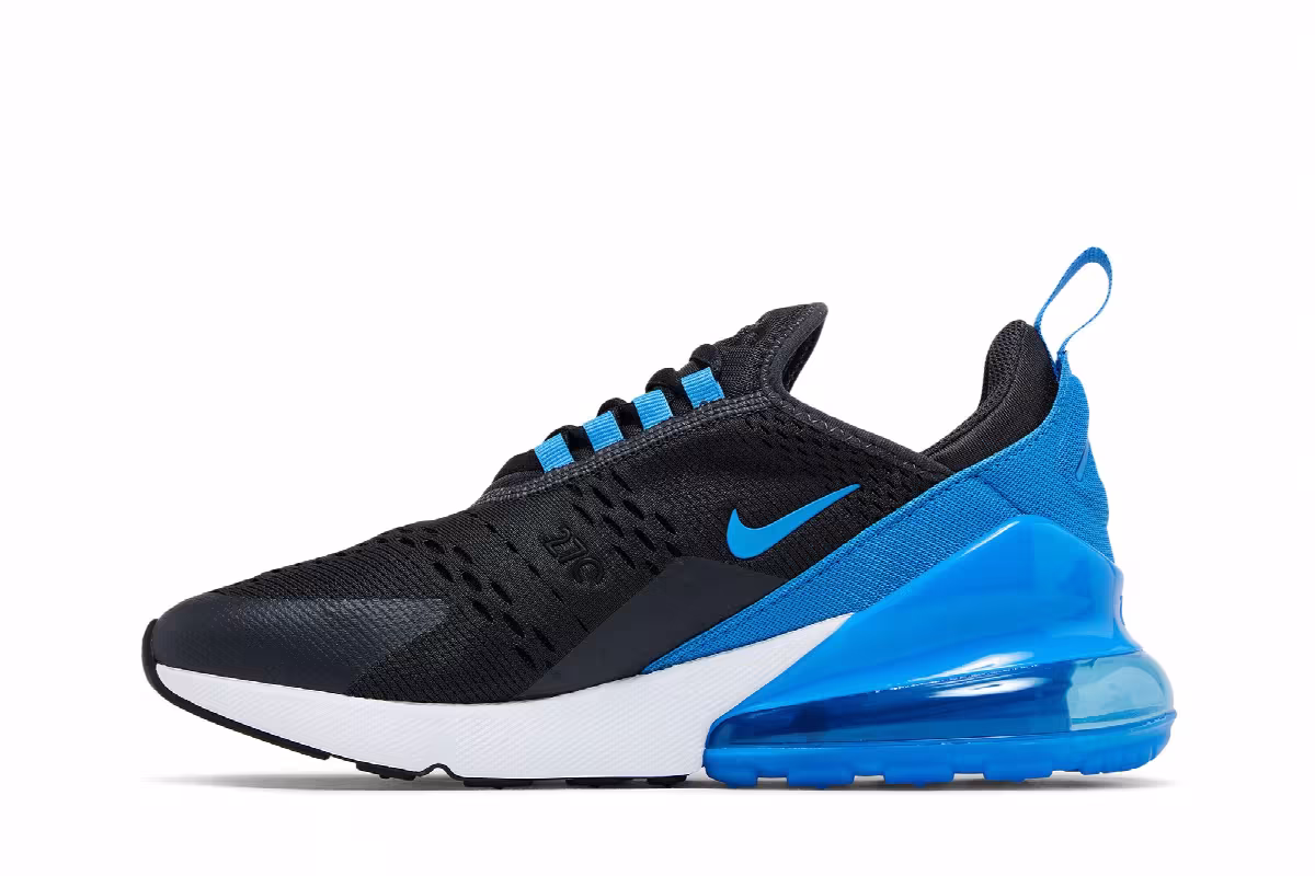 Nike Air Max 270 GS Anthracite Light Photo Blue, view 4