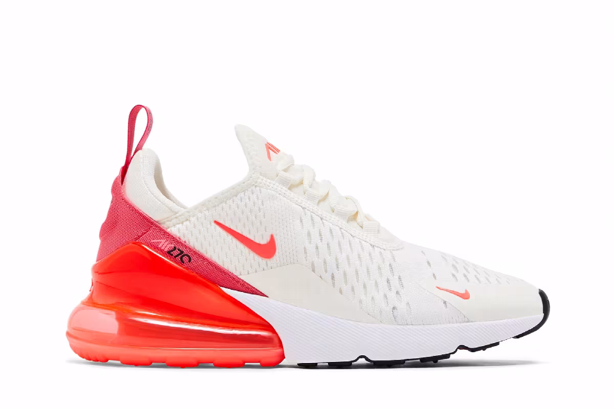Nike Women's Air Max 270 Sail Aster Pink, view 2