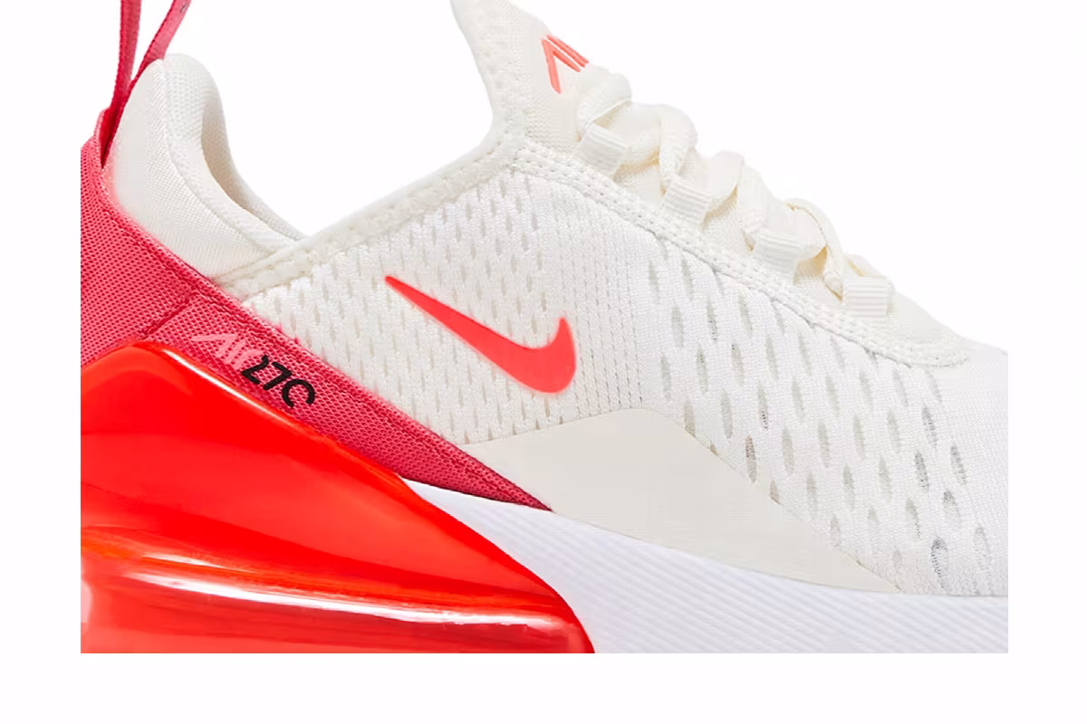 Nike Women's Air Max 270 Sail Aster Pink, view 3